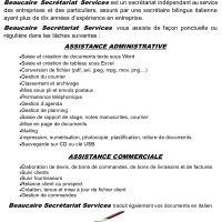SECRETARIAT EXTERNARLISE BEAUCAIRE