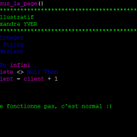 developpement VBA Excel SolidWorks  TOLLEVAST