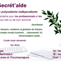 Photo de Secrétaire à Sainte Foy La Grande