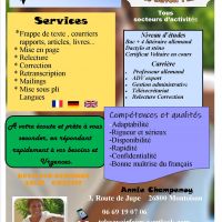 auto-entrepreneur Rédaction & Traduction Rédaction & Traduction, montoison