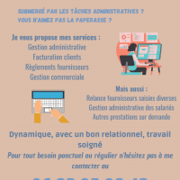 auto-entrepreneur Secrétaire Secrétaire, 38200 - SERPAIZE 