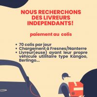 auto-entrepreneur Chauffeur-livreur Chauffeur-livreur, NANTERRE 