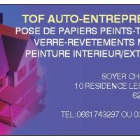 auto-entrepreneur Peintre Peintre, ATTIN 62