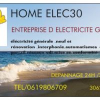 auto-entrepreneur Électricien Électricien, BERNIS 30
