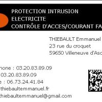 THIEBAULT Emmanuel  Alarme / Électricité Villeneuve d'Ascq