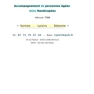 Transport Joël 54 L.